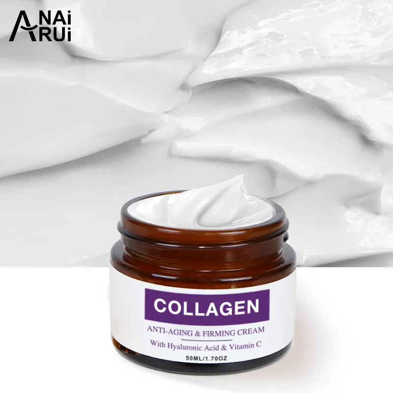 OEM Whitening Anti Wrinkle Face Cream 100% Natural ANTI-AGING Hyaluronic Acid Moisturizing Cream