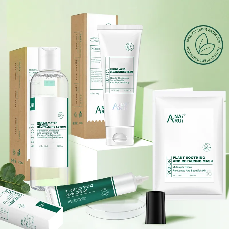 Private label Acne Treatment Face Skin Care Kit
