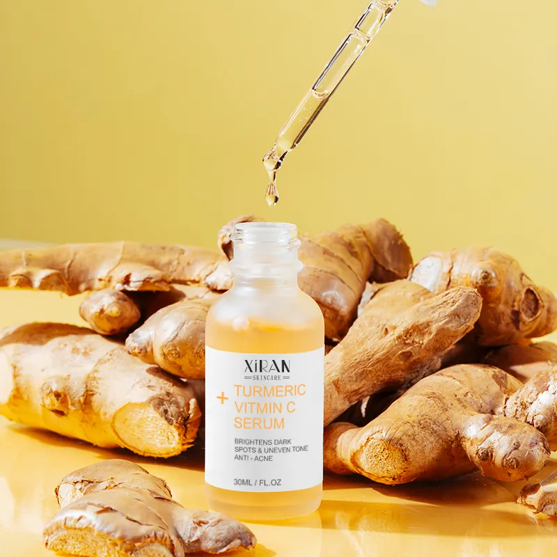 Private Label Turmeric Face Serum Whitening Vitamin C Serum