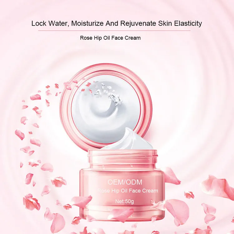 Private label organic whitening cream rose acne cream