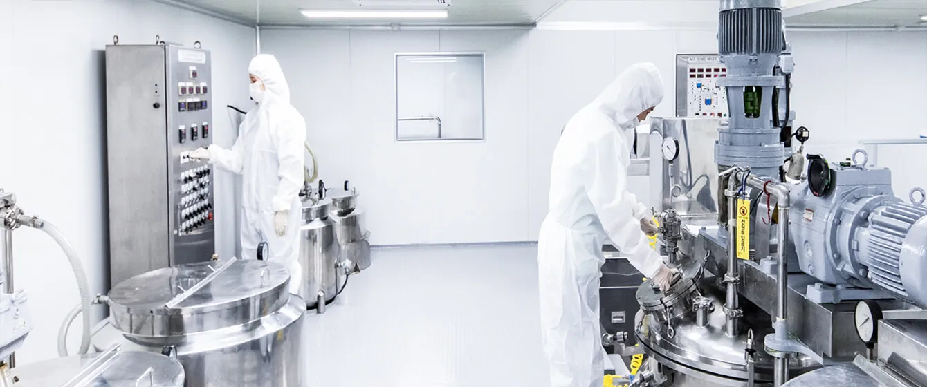 Skin Care Manufacturing-room